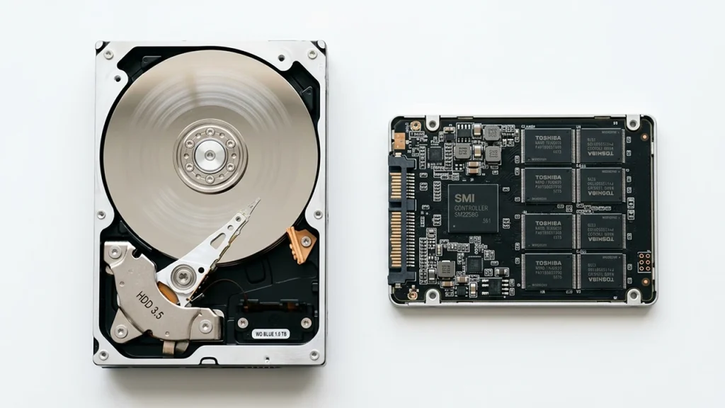comparando disco duros en recoverypar, desmontando un disco para posterior recuperacion de archivos